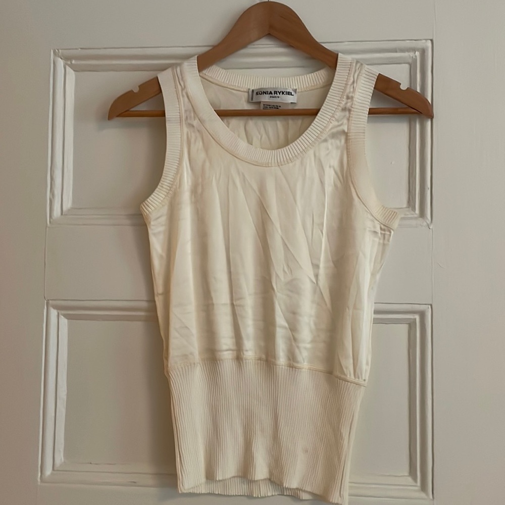 Sonia Rykiel Silk Mix top